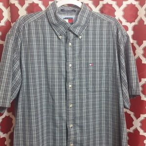 Tommy Hilfiger Short Sleeve Button Down Shirt